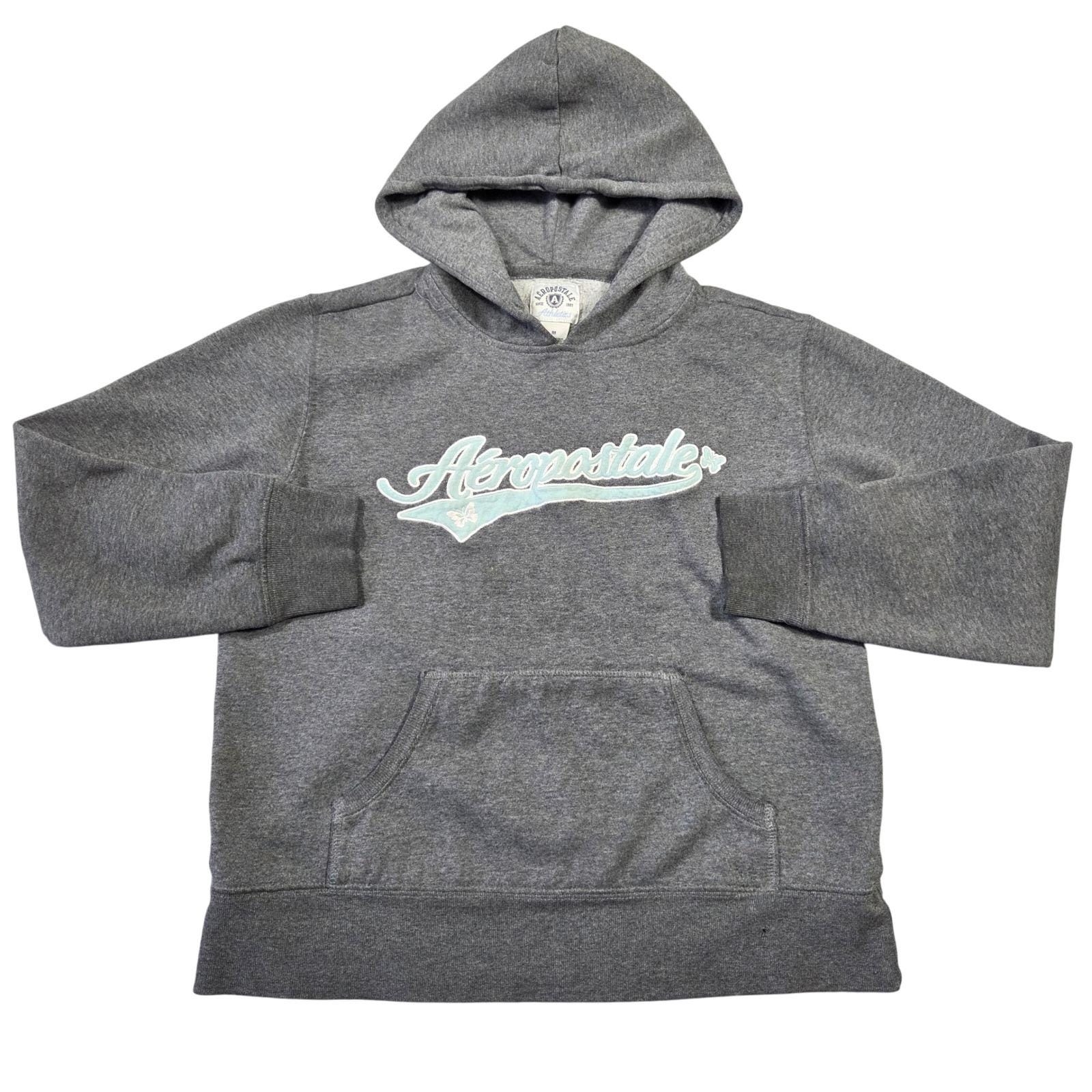 Sweat Aeropostale Medium vintage Aero 1987 NYC pull pull ras du cou blanc taille M - France