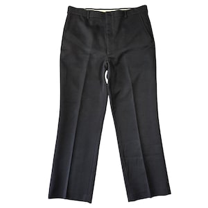 Vintage Black Dress Pants Men - Etsy