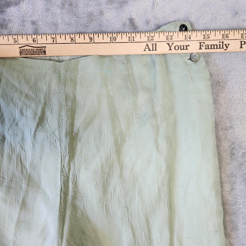 Vtg Johnny Was Linen Blend Pants Womens M Wide Leg Beachy Boho Preppy Lagenlook 画像 7