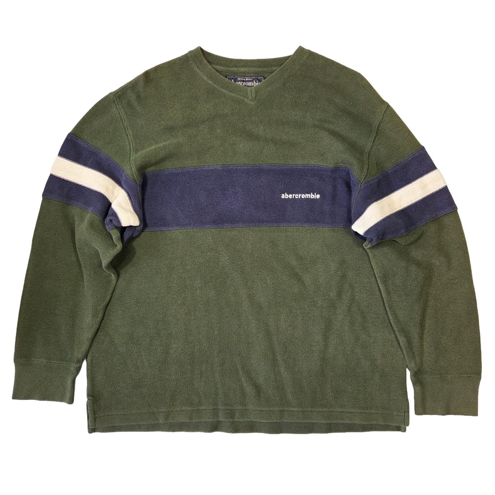 Abercrombie and Fitch Sweater - Etsy 80s ABERCROMBIE&FITCH 編み柄 