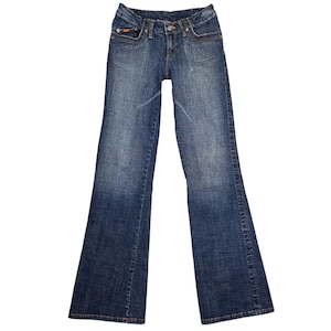 Y2k Low Rise Flare Jeans - Etsy