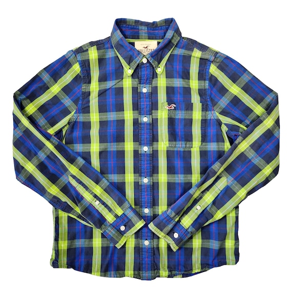 Y2k Hollister Plaid Shirt Mens XL Beach 2000s Coastal Preppy Casual Everyday - Etsy Y2k Hollister Plaid Shirt Mens XL Beach 2000s Coastal Preppy Casual Everyday - Etsy