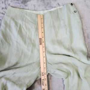 Vtg Johnny Was Linen Blend Pants Womens M Wide Leg Beachy Boho Preppy Lagenlook 画像 8