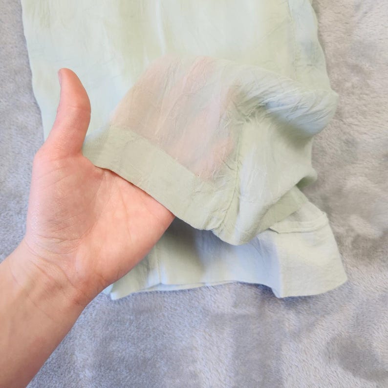 Vtg Johnny Was Linen Blend Pants Womens M Wide Leg Beachy Boho Preppy Lagenlook 画像 4