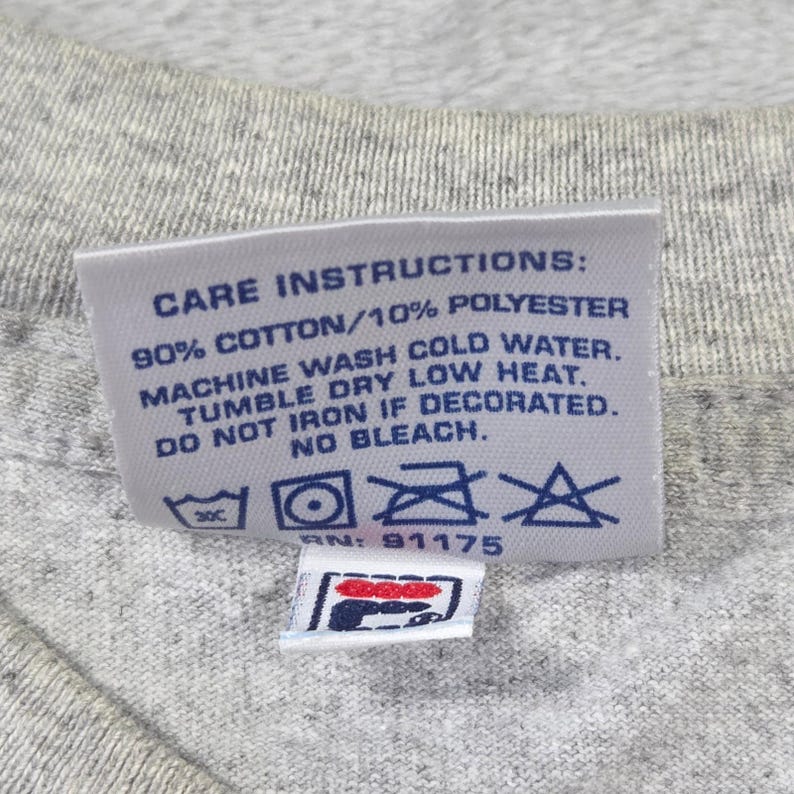 Vintage Fila Graphic T-Shirt Mens XL Heather Grey 90s Sportswear Boxy Y2k Skater bild 7