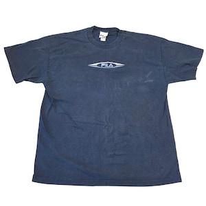 Vintage Fila Graphic T-Shirt Mens XL Cyber Y2k Skater Embroidered Short Sleeve image 1