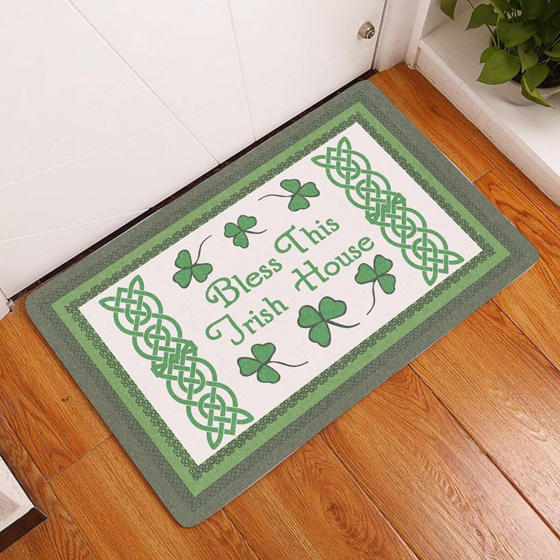 Bless This Irish House Doormat Mat House Warming Gift Etsy