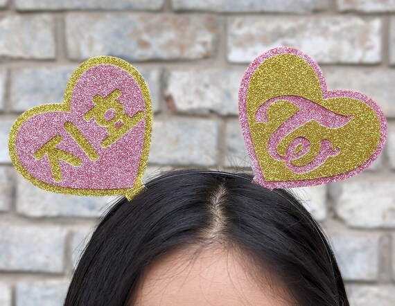 Double Sided Kpop Heart Headbands - Etsy