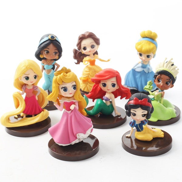 Miniature Disney Princess figurine Miniature disney princess cake topper Action princess plant garden terrarium fairgarden decor