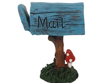 Fairy Mail Fairy Mail box Fairy Tree Stump Mailbox Fairy Garden Accessory Fairy Mail Fairy Mail box Fairy Tree Stump Mailbox Fairy Garden Accessory