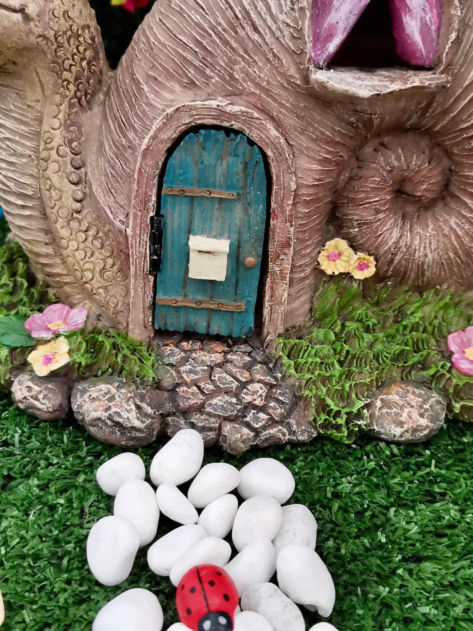 Snail Fairy House Fairy Garden House With Opening Door Etsy