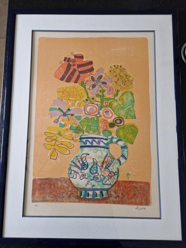 Aïzpiri アイズピリ Bonhams : Paul Aizpiri (French, Paris 1919-2016) L'Arlequin