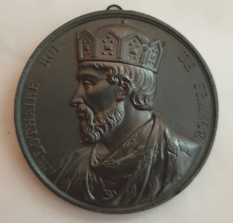 Armand Auguste Caqué | 1795-1881, d'après Médaille en Étain Lothaire