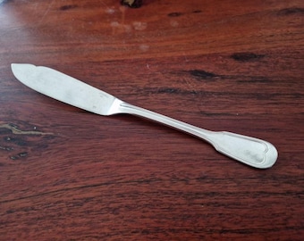 Fourchette à servir le poisson métal argenté orfèvre Christofle concorde