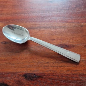 Christofle - Small coffee spoon Gabon model - Fjerdingstad design - in silver-plated metal
