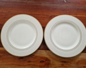 Villeroy and Boch - Pair of Kimono model dinner plates, Château collection