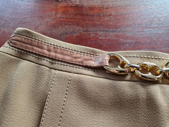 Jupe Vintage Céline - Taille 36 - Multicolore - Occasion Très Bon état - Style Rétro