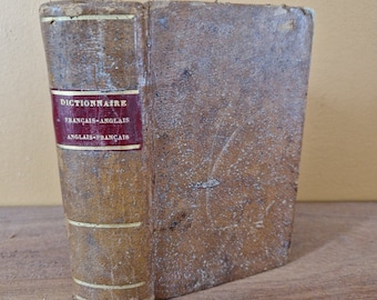 Nouveau dictionnaire de poche Français-anglais et anglais-français - De Thomas Nugent - 1842