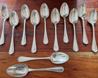 ティースプーン12本とクリストフルフォーク12本、新品オリジナル