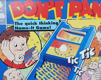 Don't Panic Board Game Mattel 1987 Vintage Complete & Working VG