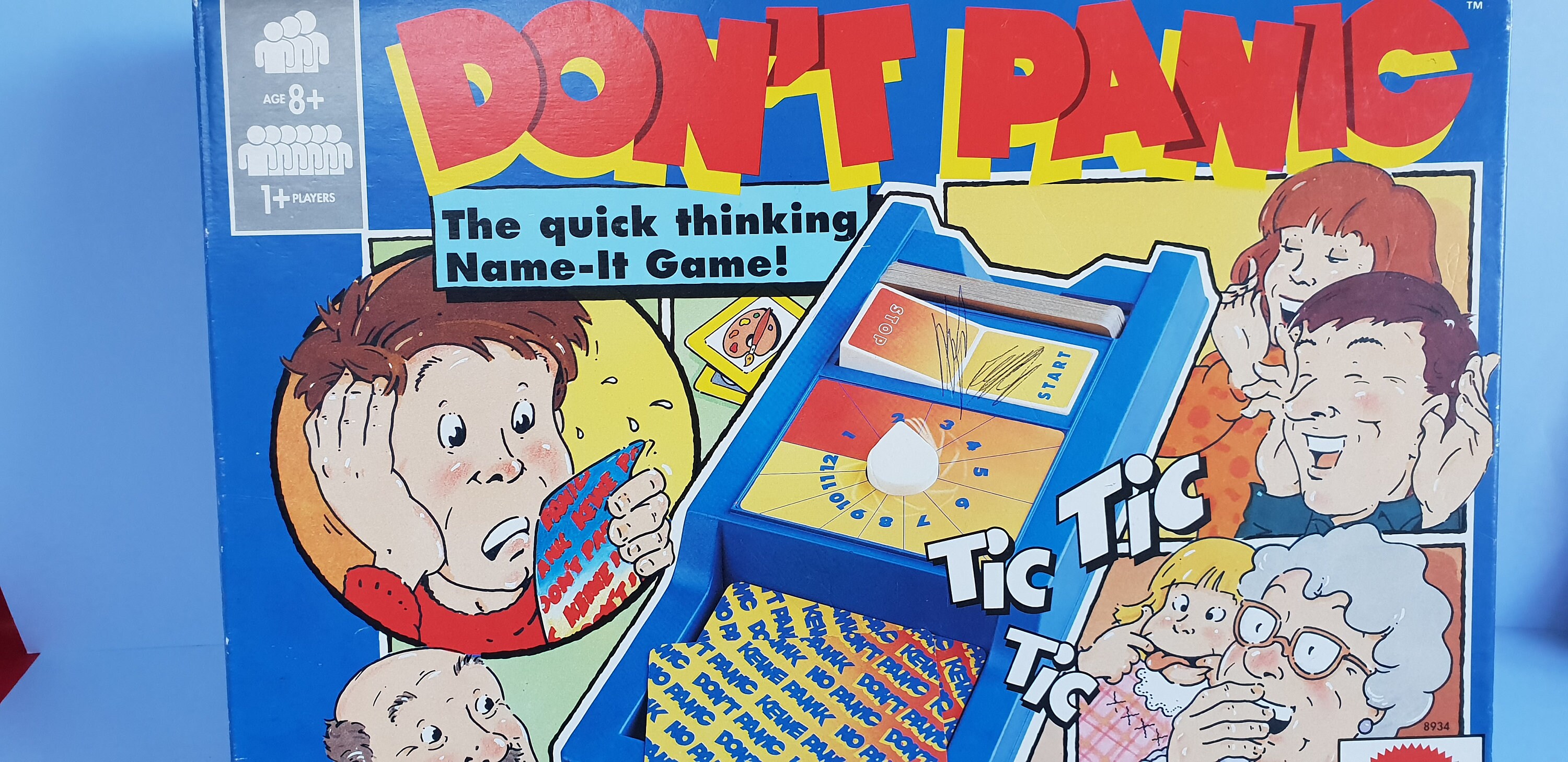 Don't Panic Board Game Mattel 1987 Vintage Complete & Etsy Italia
