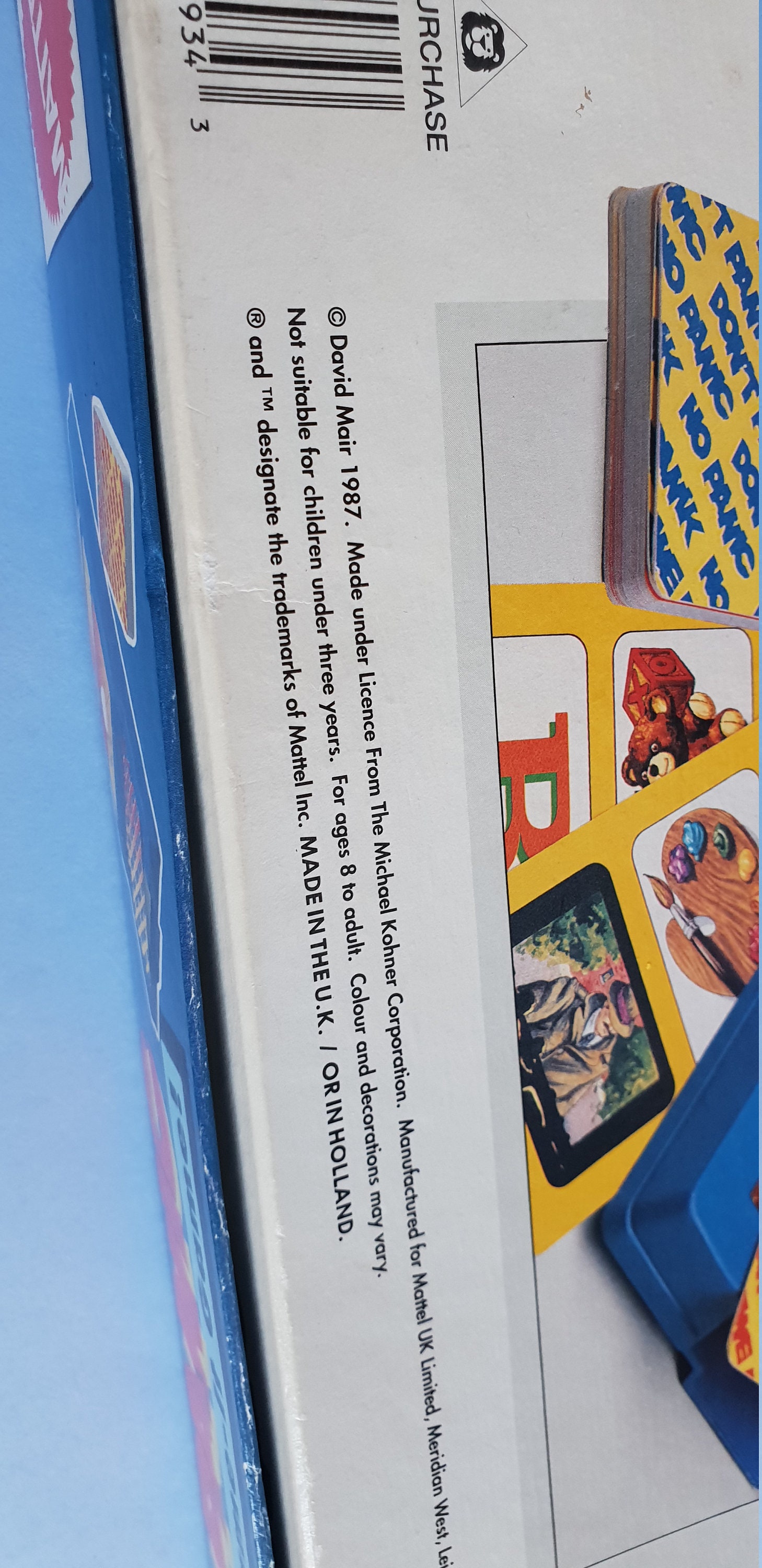 Don't Panic Board Game Mattel 1987 Vintage Complete & Etsy Italia