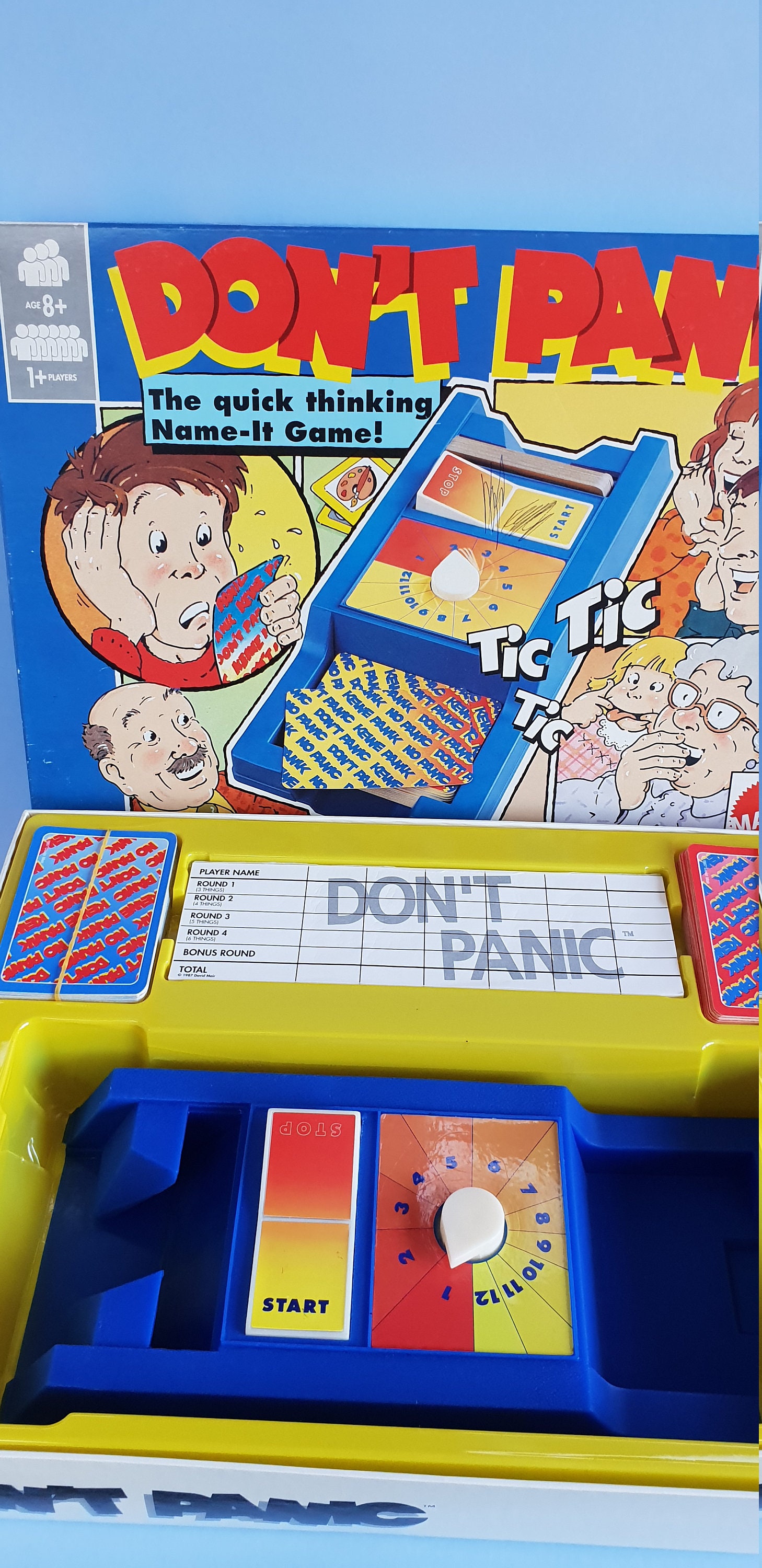 Don't Panic Board Game Mattel 1987 Vintage Complete & Etsy Italia