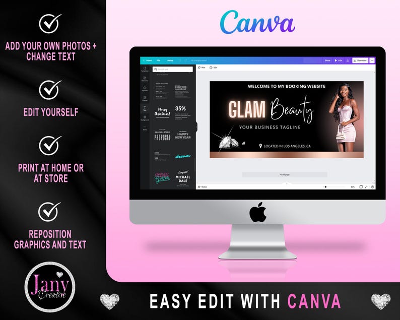 Acuity Scheduling Template Hair Stylist Acuity Scheduling Makeup Acuity