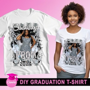 Prom Send Off T Shirt Design, Editable in canva, 2025 Prom T Shirt Design Template, Perfect for Sublimation, DTF or DTG