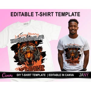 Editable Alumni Team Spirit Design File, Football T Shirt Design, T Shirt Design Template, Perfect for Sublimation, DTF or DTG
