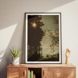 Verträumter Waldweg Poster - Verzauberter Wald Kunstdruck - Home Decor Geschenk