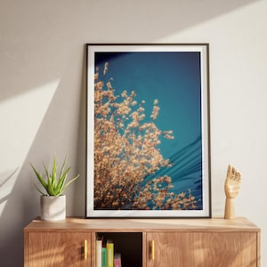 Poster con albero in fiore rosa da sogno - Stampa artistica straordinaria per l'arredamento della casa - Regalo perfetto