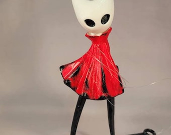 Hollow Knight figure - Hornet & knight 3D printed hand painted figures.