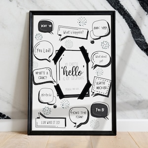 Derry Girl And Wee English Fella And Wanes Print Derry Etsy