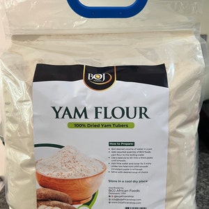 Yam flour/ Amala dudu/ Elubo Isu- 4lbs & 10lbs