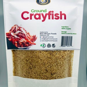 Whole /Ground crayfish-VERY CLEAN! Free shipping