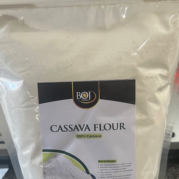 Cassava flour/ Lafun-4lbs & 10lbs