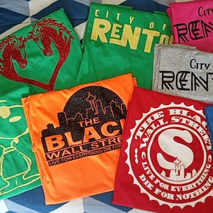 Black Wall Street T Shirt image 3