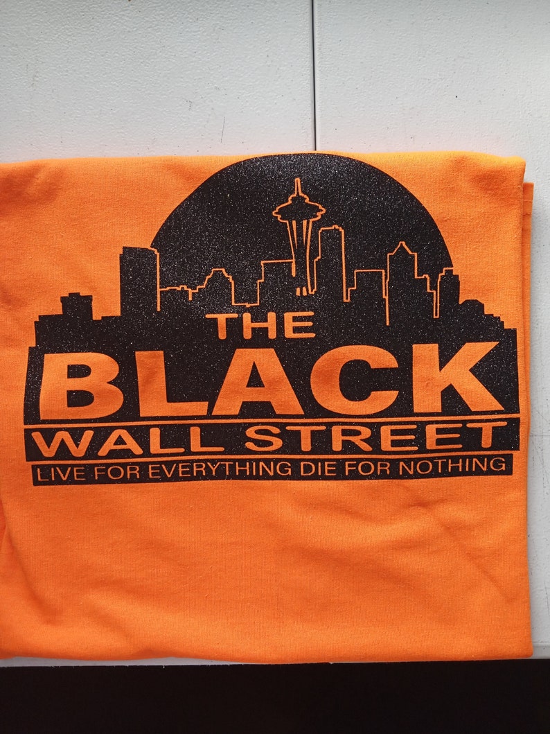 Black Wall Street T Shirt image 2