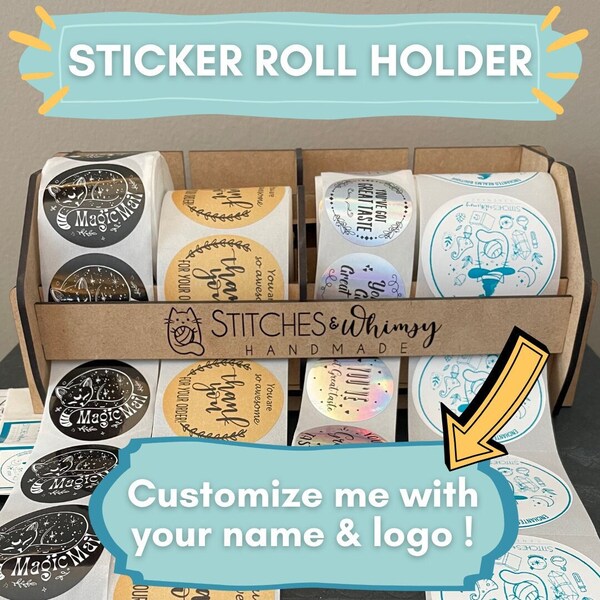 Desk Sticker Holder Etsy