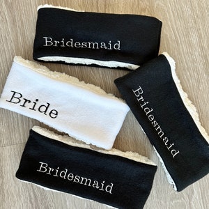 Bride/Bridal Party Sherpa Winter Headband