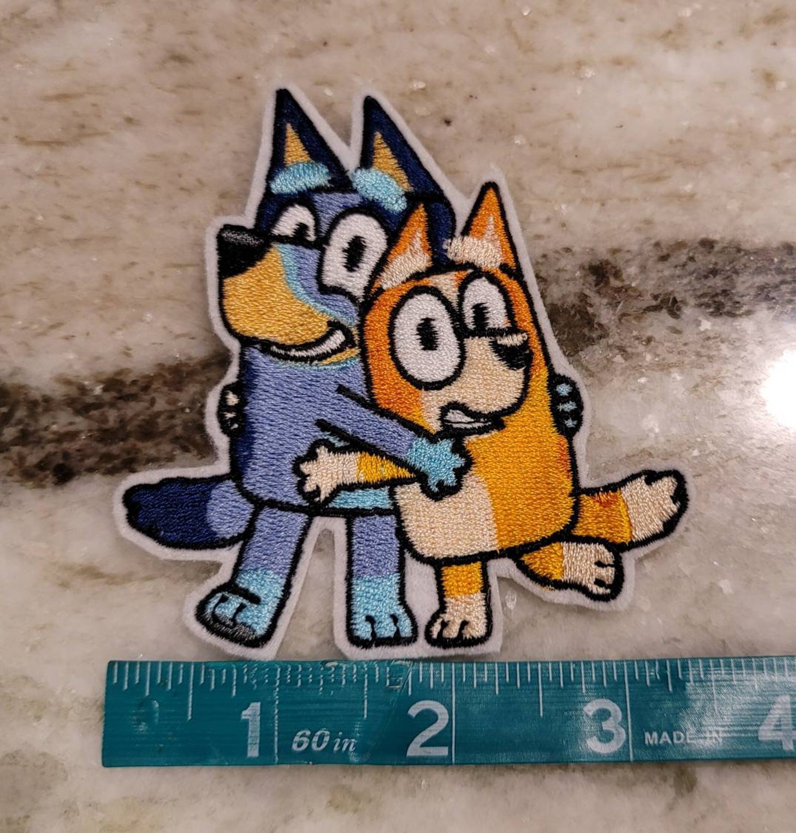 Bluey and Bingo Iron on Patch Etsy
