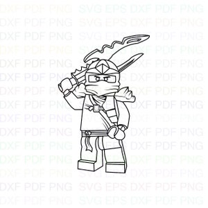 Download Lloyd Lego Ninjago Silhouette Svg Dxf Eps Pdf Png Cricut Etsy