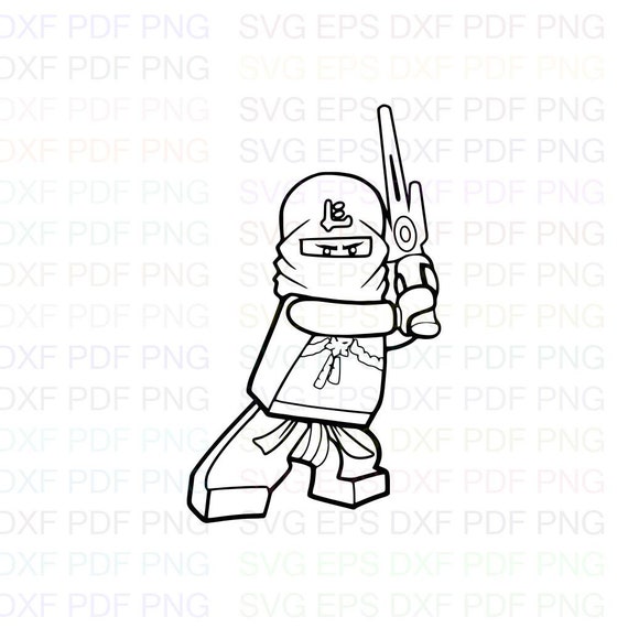 Download Lloyd Lego Ninjago Silhouette Svg Dxf Eps Pdf Png Cricut Etsy