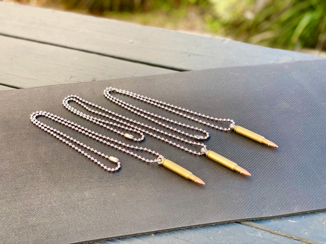 5.56x45mm NATO Cartridge Necklace Etsy