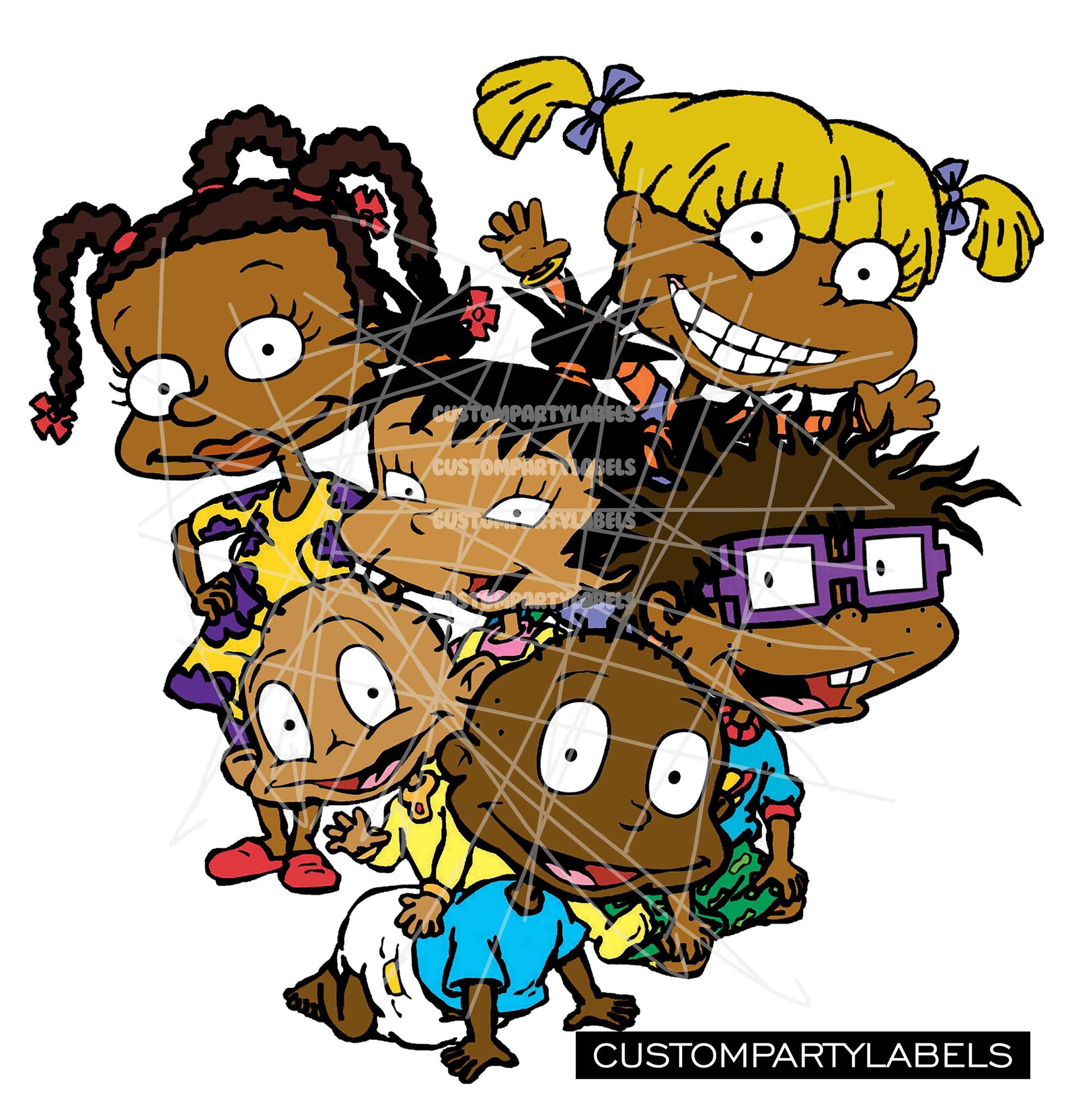 African American Rugrats Edit Etsy