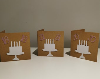 Personalised Cards 9cmx9cm