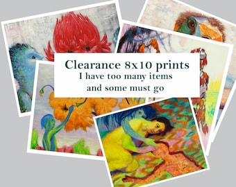 2 for 1 Art Prints - Selection of  Sci-Fi, Surreal or Fantasy Images
