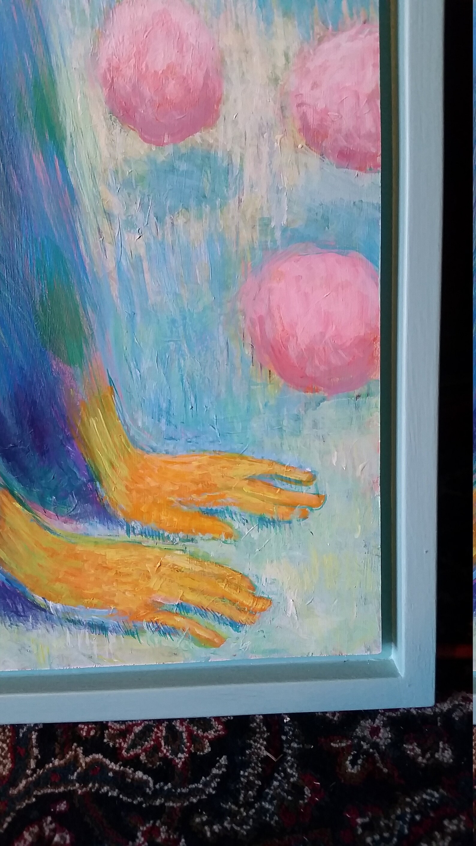 Solitation 2018 acrylic on Masonite panel 22x Etsy