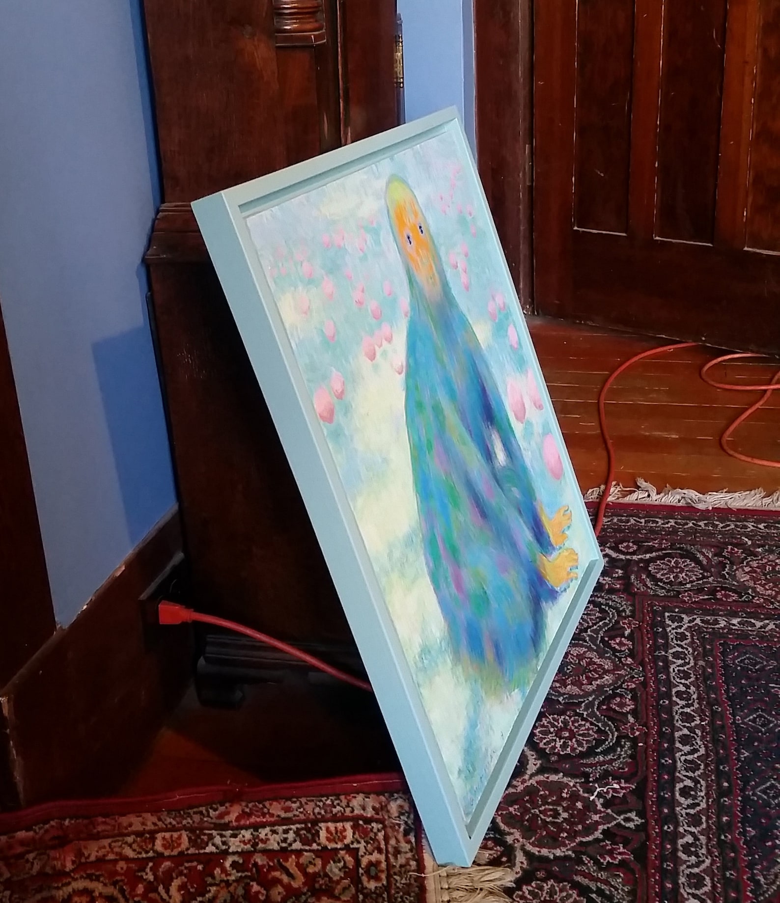 Solitation 2018 acrylic on Masonite panel 22x Etsy